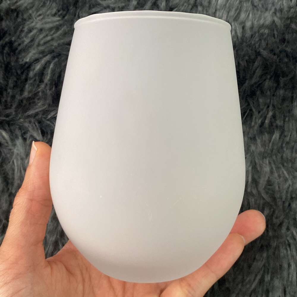 Rae Dunn “My Wine.” Stemless wine glass - Picture 9 of 17